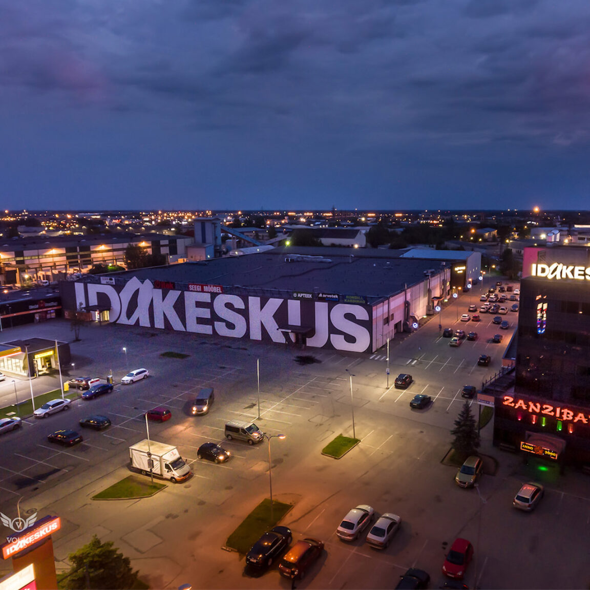 Dehumidification Ventilation Unit installation in Idakeskus Sporthall Tallinn, Estonia