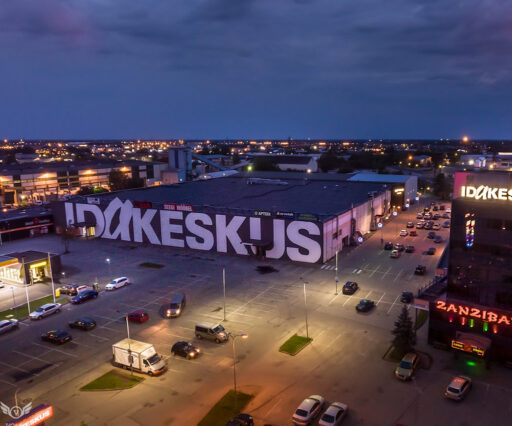 Dehumidification Ventilation Unit installation in Idakeskus Sporthall Tallinn, Estonia