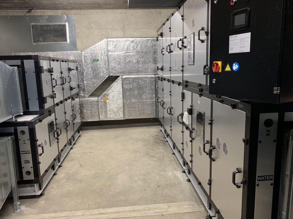 Swimming Pool Installation with SKW Units, Switzerland