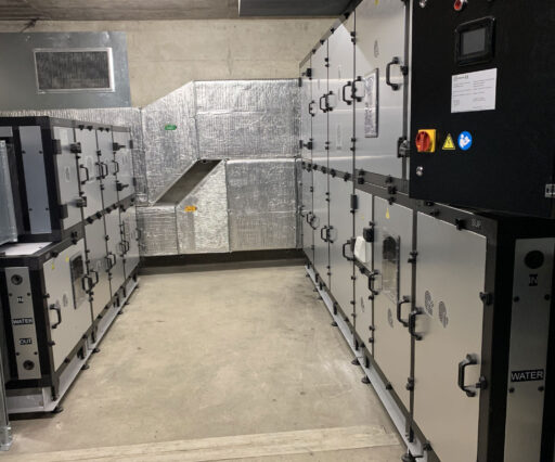 Swimming Pool Installation with SKW Units, Switzerland