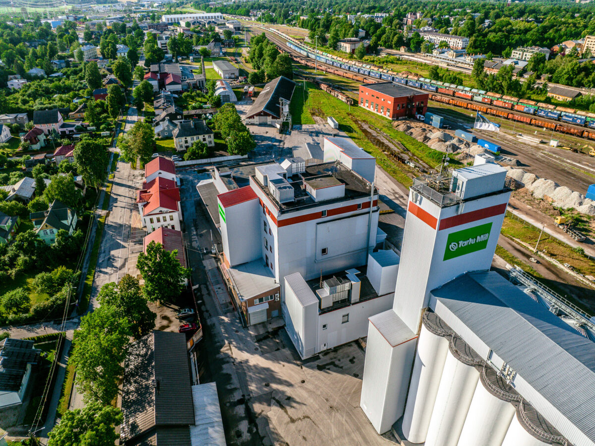Efficient Industrial Ventilation for Tartu Mill factory, Estonia