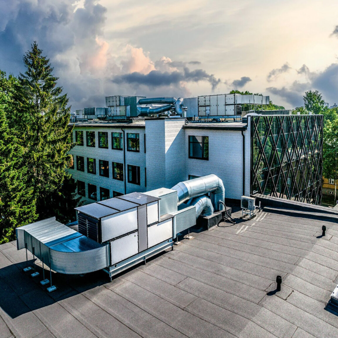 Offices and Shops Ventilation for Volta 1 Renovation in Tallinn, Estonia