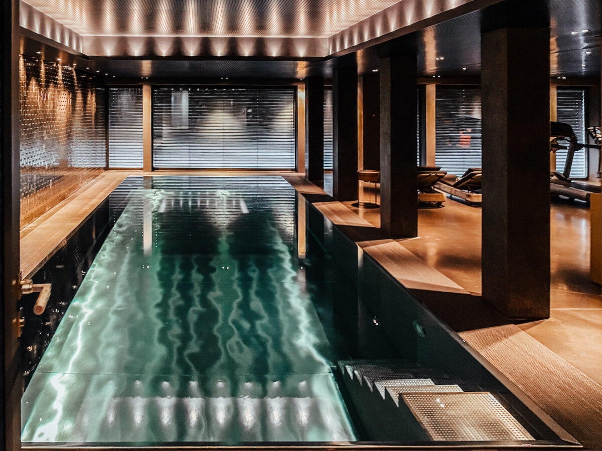 Private swimming pool and spa ventilation renovation, Switzerland