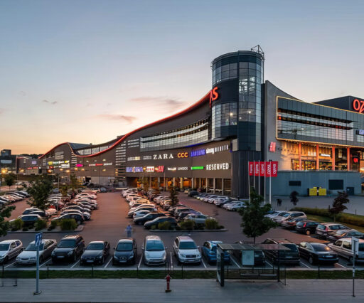 New Swimming Pool Building in Vilnius’ OZAS Mall, Lithuania