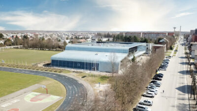 New Swimming Pool Building in Kretinga, Lithuania